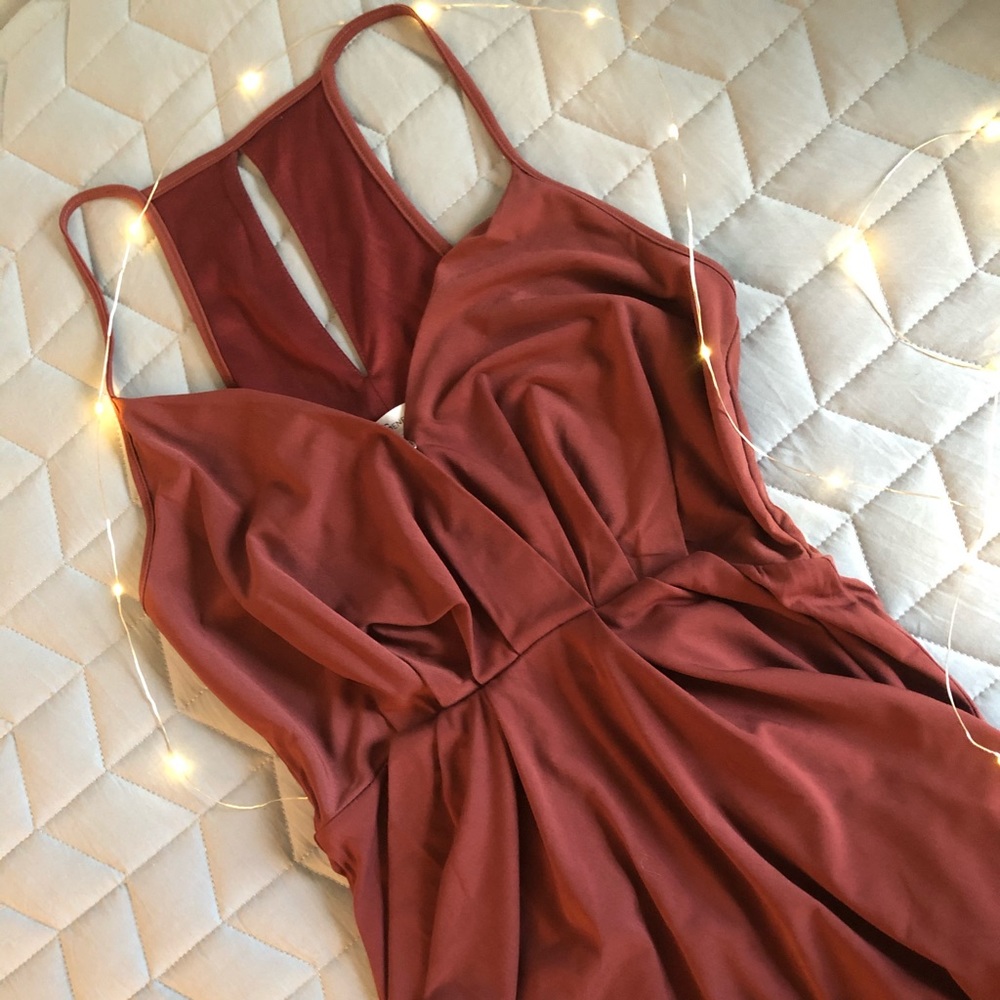 BCBGeneration Maroon Dress